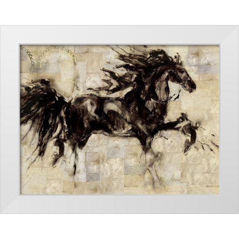 Lepa Zena 27 White Modern Wood Framed Art Print by Wiley, Marta