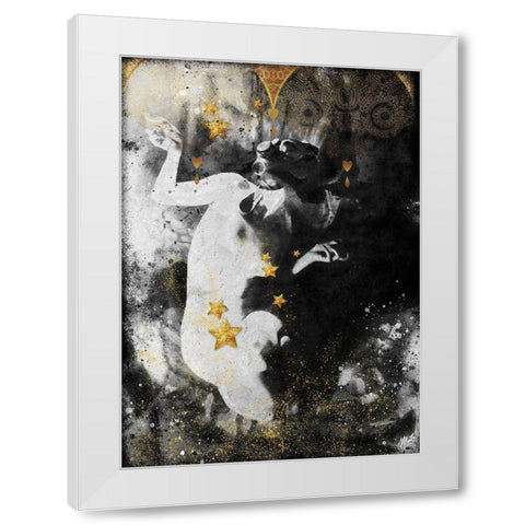 Toxic Fairy I White Modern Wood Framed Art Print by Wiley, Marta