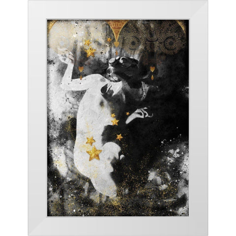 Toxic Fairy I White Modern Wood Framed Art Print by Wiley, Marta