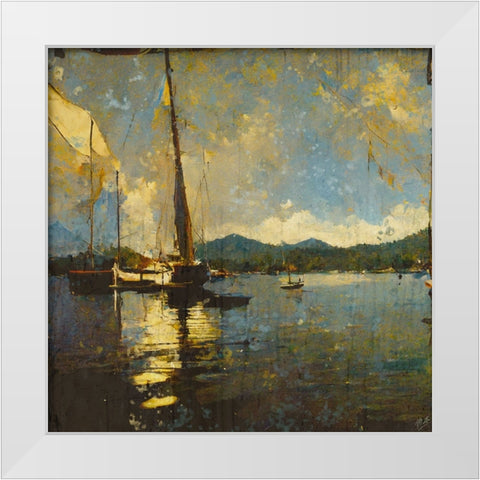 Valle De Bravo II White Modern Wood Framed Art Print by Wiley, Marta