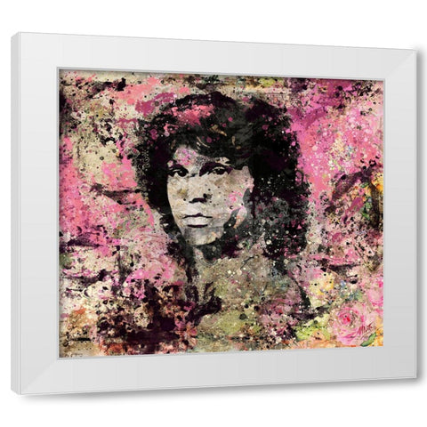 Jim Morrison IIII White Modern Wood Framed Art Print by Wiley, Marta