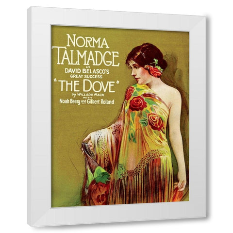 Vintage Film Posters: Dove White Modern Wood Framed Art Print by Unknown