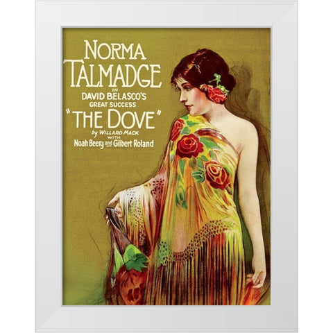 Vintage Film Posters: Dove White Modern Wood Framed Art Print by Unknown