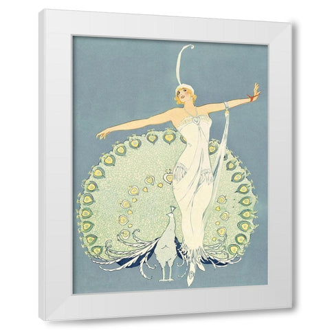Vintage Film Posters: Lilies of the Field - Detail White Modern Wood Framed Art Print by Unknown