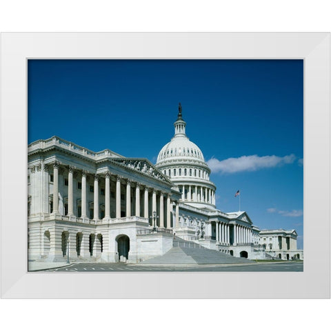 U.S. Capitol, Washington, D.C. White Modern Wood Framed Art Print by Highmith, Carol