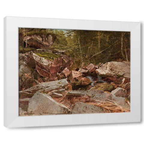 Study North Conway New Hampshire White Modern Wood Framed Art Print by Johnson, David