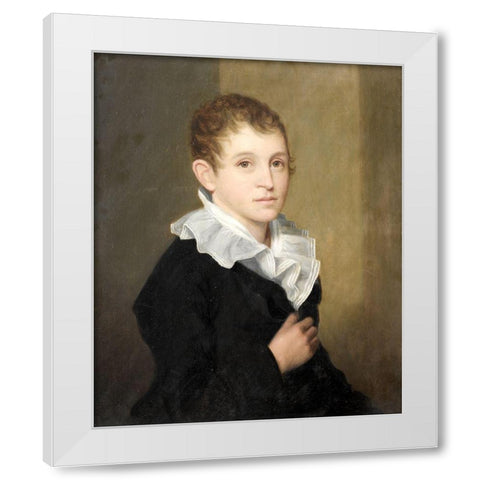 Samuel Barber Clark White Modern Wood Framed Art Print by Frothingham, James
