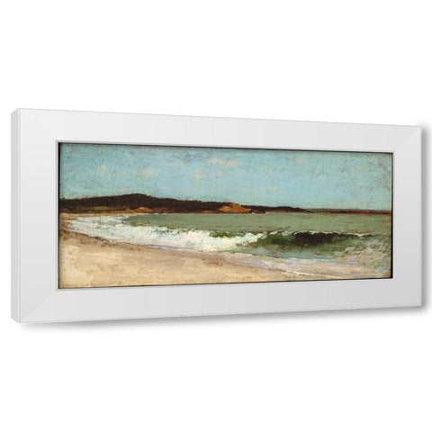 Study for Eagle Head, Manchester, Massachusetts White Modern Wood Framed Art Print by Homer, Winslow