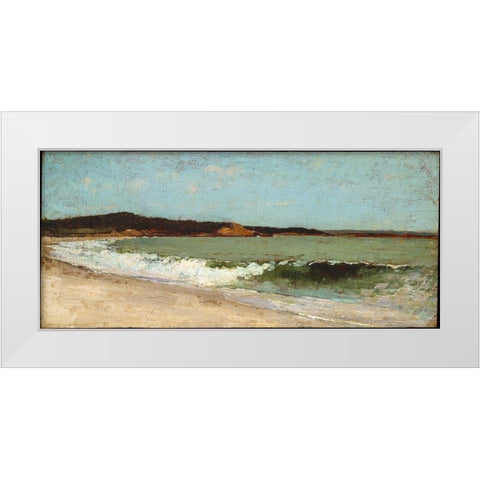 Study for Eagle Head, Manchester, Massachusetts White Modern Wood Framed Art Print by Homer, Winslow