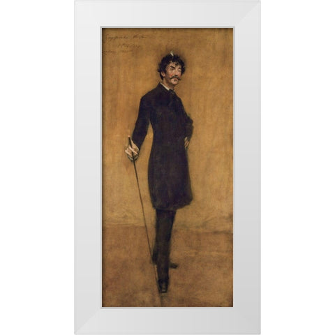 James Abbott McNeill Whistler White Modern Wood Framed Art Print by Chase, William Merritt