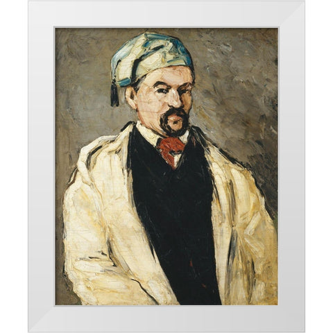 Antoine Dominique Sauveur AubertÂ  White Modern Wood Framed Art Print by Cezanne, Paul