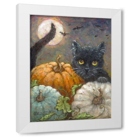 Halloween I White Modern Wood Framed Art Print by Kruskamp, Janet