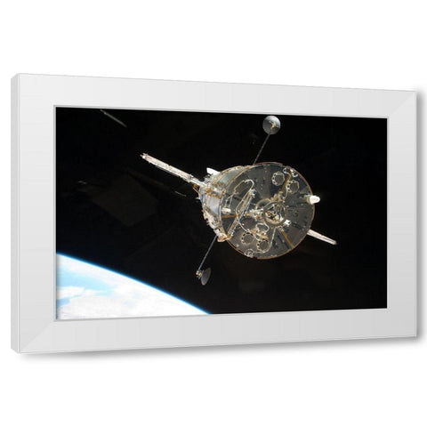 Hubble Released 2009 White Modern Wood Framed Art Print by NASA