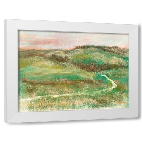 16 White Modern Wood Framed Art Print by Degas, Edgar