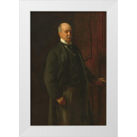 Peter A. B. Widener White Modern Wood Framed Art Print by Sargent, John Singer