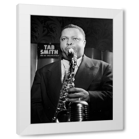 Tab Smith-New York 1947 White Modern Wood Framed Art Print by Gottlieb, William