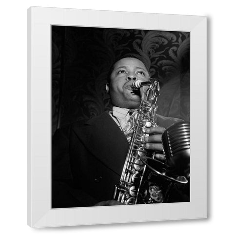 Tab Smith-New York 1947 White Modern Wood Framed Art Print by Gottlieb, William
