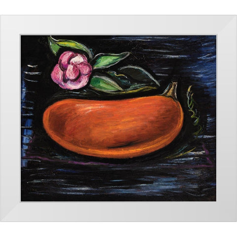 Still Life White Modern Wood Framed Art Print by Hartley, Marsden