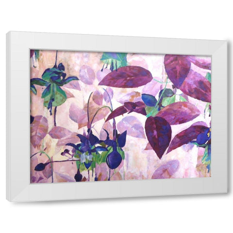 Awakening of Spring White Modern Wood Framed Art Print by Ghanooni, Sarah