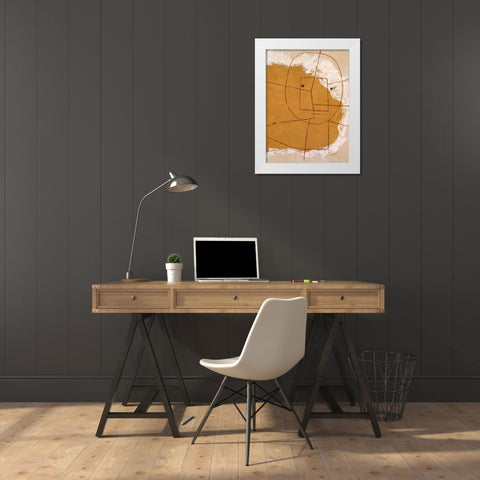 One who Understands 1934 White Modern Wood Framed Art Print by Klee, Paul