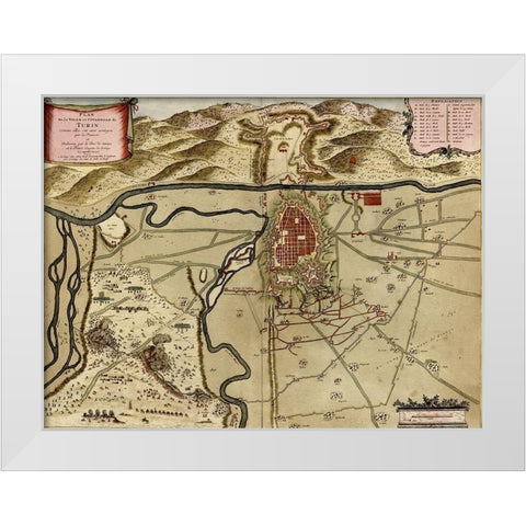 Verucca 1700 White Modern Wood Framed Art Print by Beeck, Anna