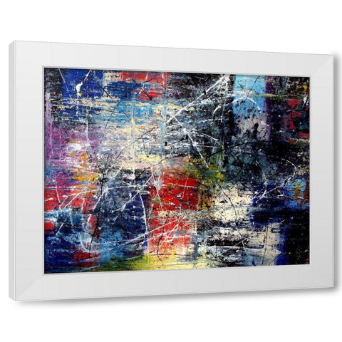 Garden Art White Modern Wood Framed Art Print by Clement, Diane