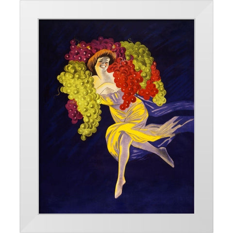 Cognac Gautier Freres France White Modern Wood Framed Art Print by Cappiello, Leonetto