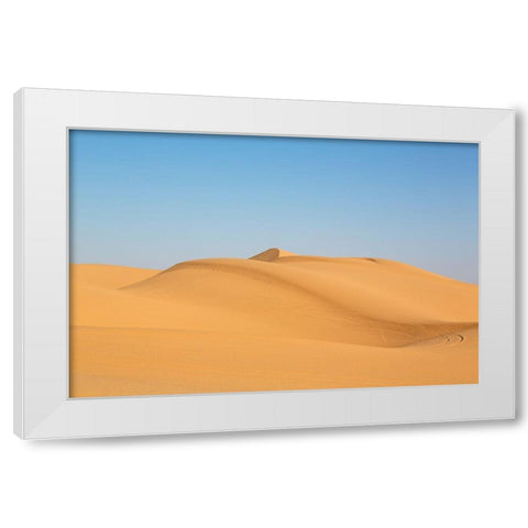 Sand Dunes in Southern California  White Modern Wood Framed Art Print by Highsmith, Carol