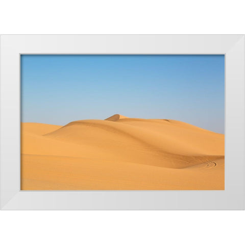 Sand Dunes in Southern California  White Modern Wood Framed Art Print by Highsmith, Carol