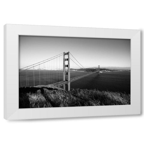 Golden gate bridge-San Fransisco USA White Modern Wood Framed Art Print by Highsmith, Carol