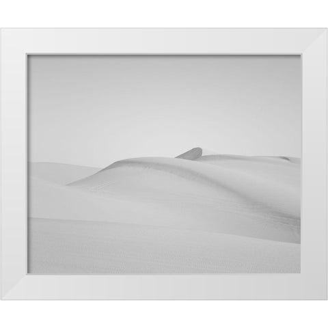 Sand dunes in Southern California White Modern Wood Framed Art Print by Highsmith, Carol