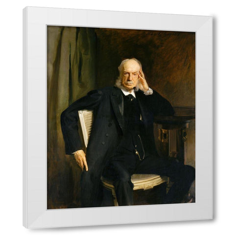 Henry G. Marquand White Modern Wood Framed Art Print by Sargent, John Singer