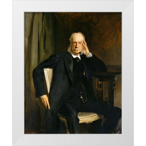 Henry G. Marquand White Modern Wood Framed Art Print by Sargent, John Singer