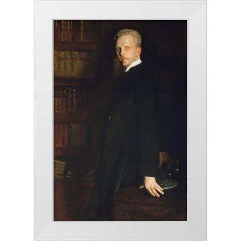 Edward RobinsonÂ  White Modern Wood Framed Art Print by Sargent, John Singer