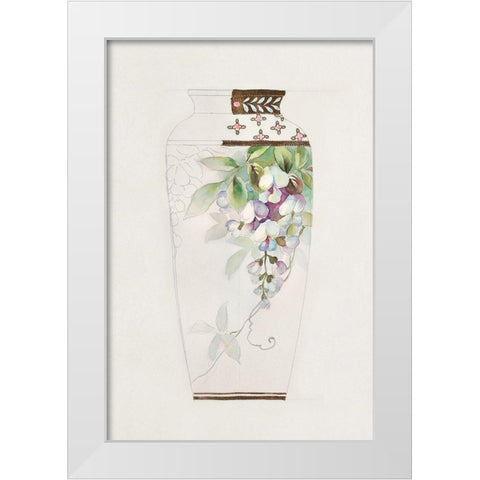 Design for a Noritake Vase III White Modern Wood Framed Art Print by Noritake Designs