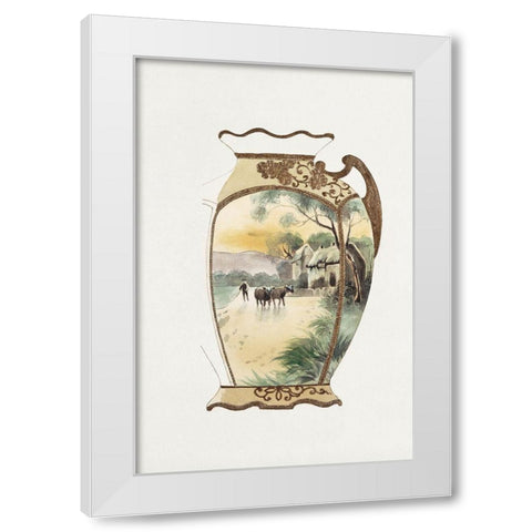 Design for a Noritake Jug IV White Modern Wood Framed Art Print by Noritake Designs