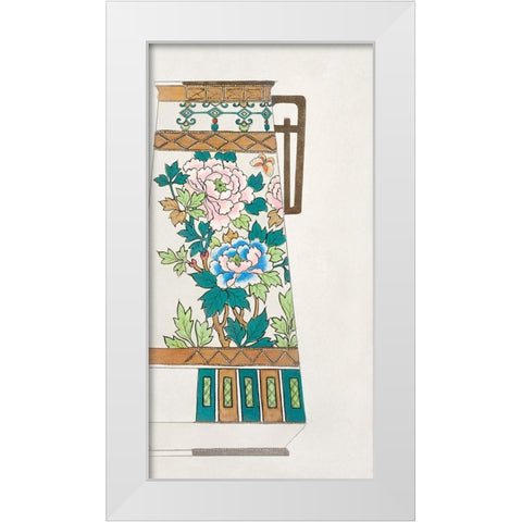 Design for a Noritake Jug VI White Modern Wood Framed Art Print by Noritake Designs