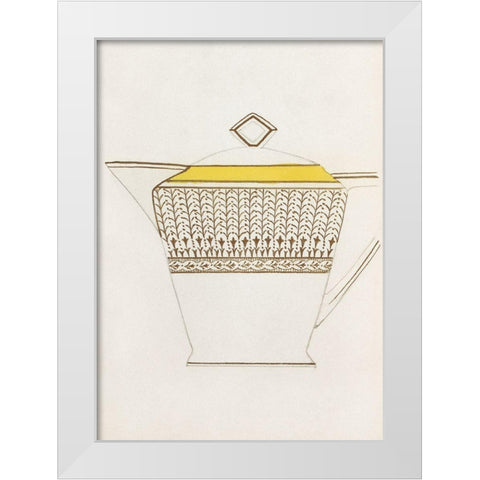 Design for a Noritake Creamer White Modern Wood Framed Art Print by Noritake Designs