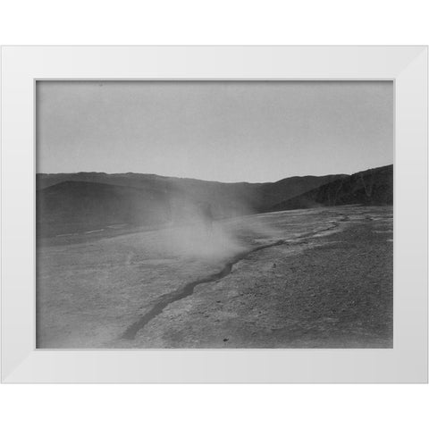 Steamboat Springs-Nevada White Modern Wood Framed Art Print by OSullivan, Timothy H