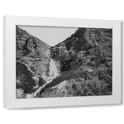 Provo Fall-Utah White Modern Wood Framed Art Print by OSullivan, Timothy H