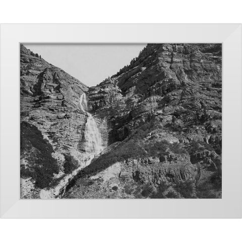 Provo Fall-Utah White Modern Wood Framed Art Print by OSullivan, Timothy H