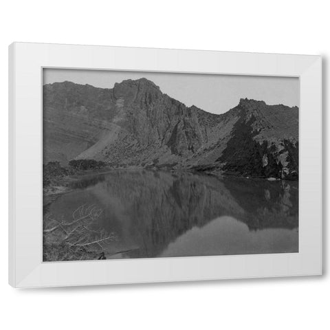 Flaming Gorge-Green River-Utah White Modern Wood Framed Art Print by OSullivan, Timothy H