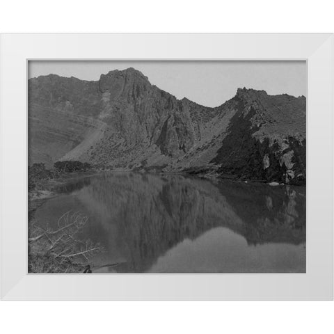 Flaming Gorge-Green River-Utah White Modern Wood Framed Art Print by OSullivan, Timothy H