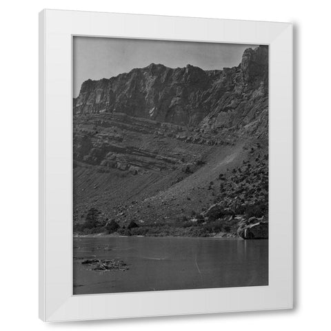 Flaming Gorge-Green River-Utah White Modern Wood Framed Art Print by OSullivan, Timothy H