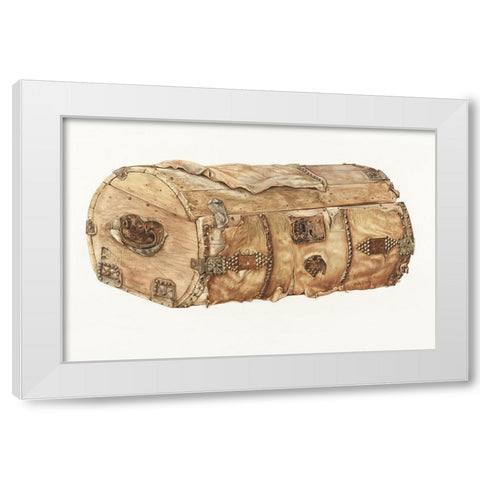 Trunk 1937 White Modern Wood Framed Art Print by Thorsen, John