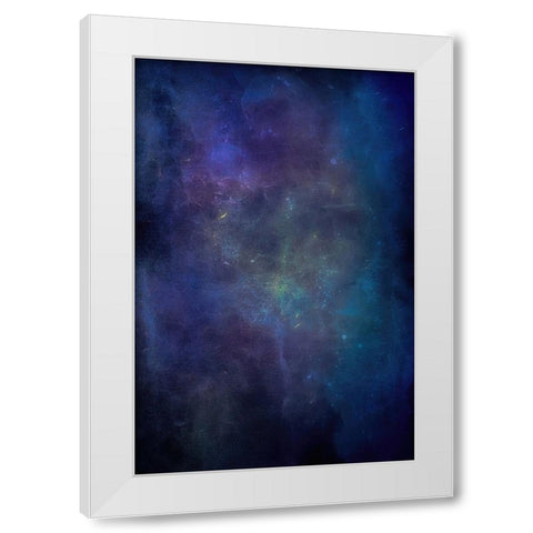 Background Radiation White Modern Wood Framed Art Print by Alpenglow Workshop