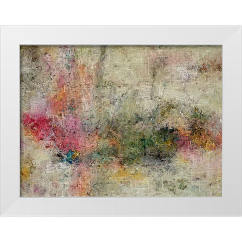Clouded Over White Modern Wood Framed Art Print by Alpenglow Workshop