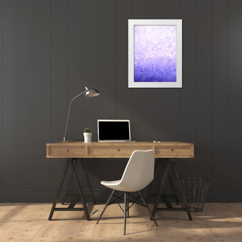 Mystified White Modern Wood Framed Art Print by Alpenglow Workshop