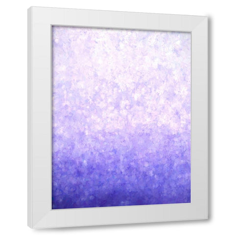 Mystified White Modern Wood Framed Art Print by Alpenglow Workshop