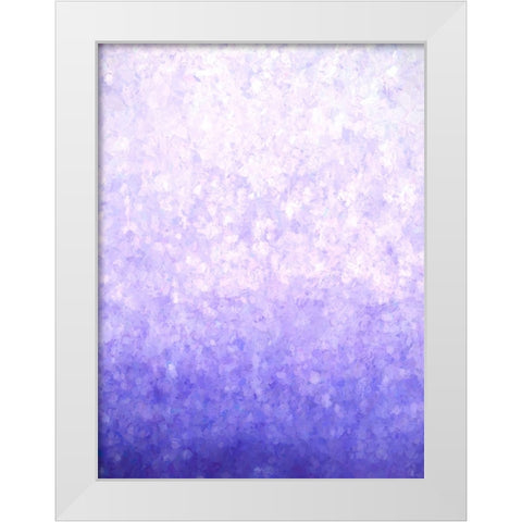 Mystified White Modern Wood Framed Art Print by Alpenglow Workshop